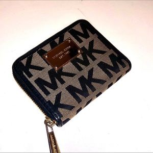 small patterned Michael Kors wallet